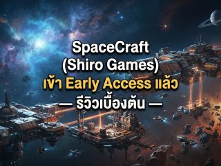 SpaceCraft (Shiro Games) เข้า Early Access แล้ว — รีวิวเบื้องต้น