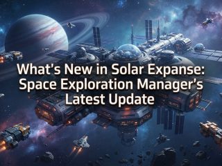 What’s New in Solar Expanse: Space Exploration Manager’s Latest Update