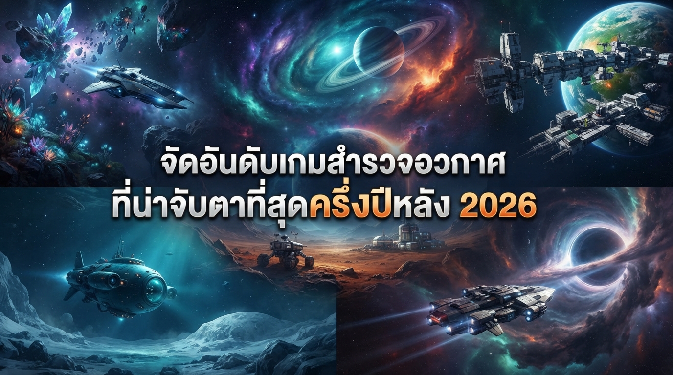 จัดอันดับเกมสำรวจอวกาศที่น่าจับตาที่สุดครึ่งปีหลัง 2026